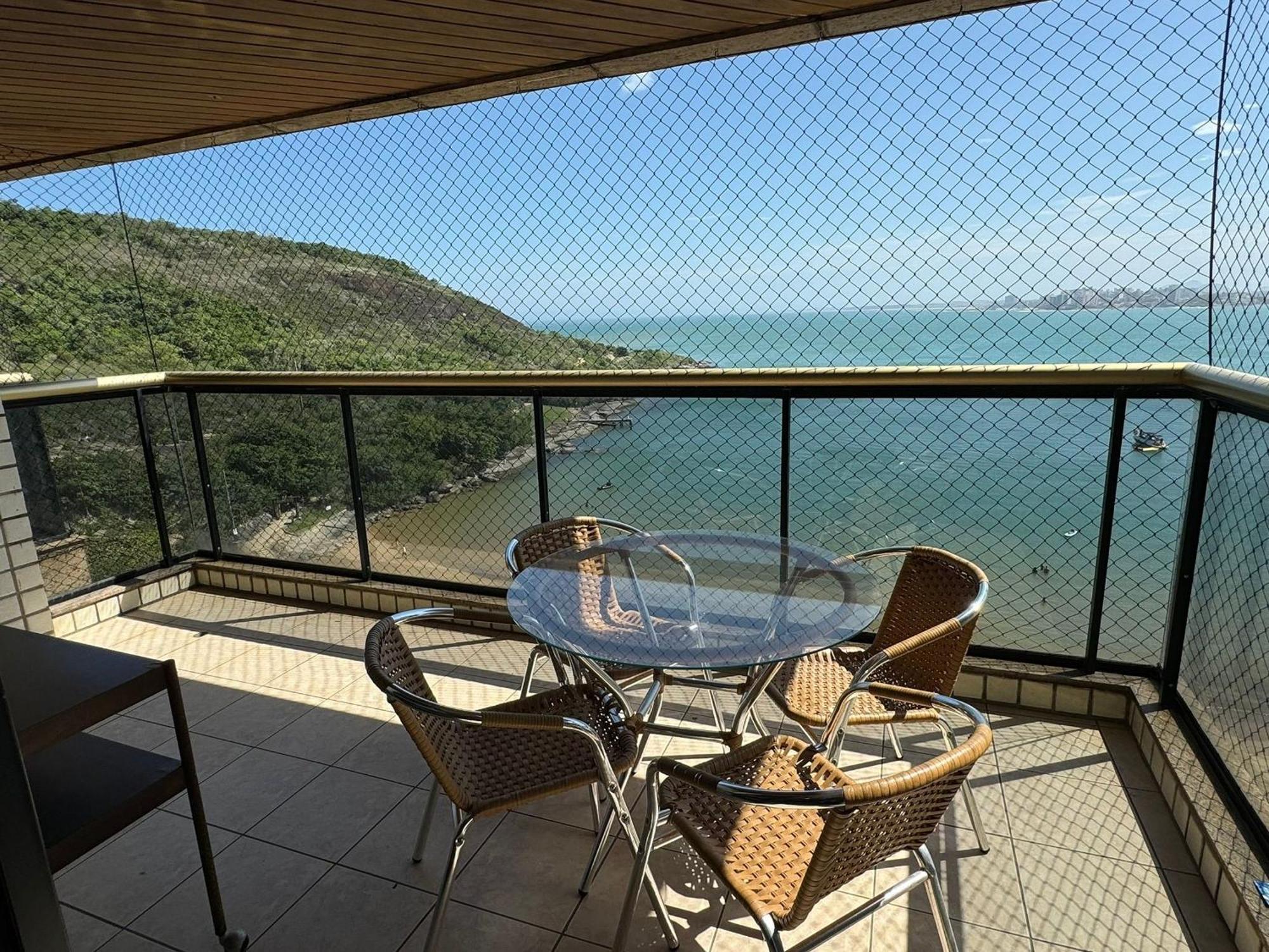 Praia Do Morro - Apt. Canto Nobre, Frente Total Para O Mar, 4 Quartos 1 Vaga De Garagem, 2 Banheiros Гуарапари Екстериор снимка